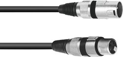XLR Kabel połączeniowy 1.50 m Omnitronic 3022045N 1 szt.