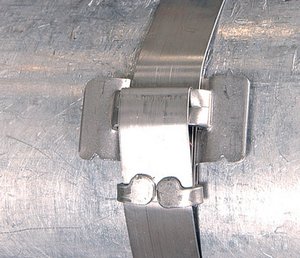 Opaska kablowa HellermannTyton AMT5H16SB-SS316-ML 111-00338, 500 mm, stal nierdzewna, 1 szt.