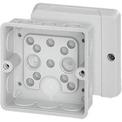 Gniazdo przyłączeniowe Hensel DE 9320, IP55, (D x S x W) 88 x 88 x 50 mm, szary, 1 szt.