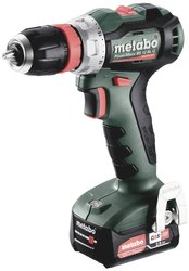 Wiertarko-wkrętarka akumulatorowa Metabo PowerMaxx BS 12 BL Q 601045500 12 V 2 Ah zaw. 2 akumulatory, zaw. ładowarkę, bezszczotkowy