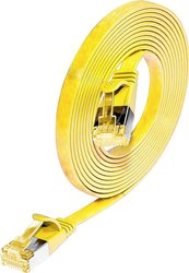 kabel LAN Wirewin 9120042366757, 1 szt., RJ45, CAT 6a, U/FTP, 0.25 m, żółty
