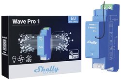 Przekaźnik Shelly maks. 16 A 1 faza 1 x 16 A Z-Wave Shelly Wave Pro 1  Przekaźnik na szynę DIN  Z-Wave