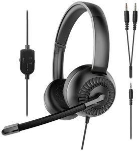 Słuchawki nauszne SpeedLink METIS SL-870006-BK Stereo czarny
