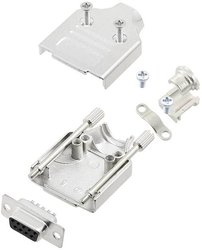 Zestaw listew żeńskich D-Sub TRU COMPONENTS TCMHDM09DBSK 7709884, rzędy: 2, styki: 9, 180 °, 1 szt.