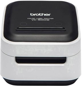 Drukarka etykiet Brother VC-500W - drukarka etykiet/etykiet - drukarka etykiet/Label Urządzenie do etykietowania Brother VC-500W 313 x 313 dpi USB, WLAN