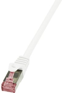 Kabel LAN LogiLink CQ2111S, 1 szt., RJ45, CAT 6, S/FTP, 20.00 m, biały