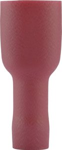 Płaska końcówka kablowa Vogt .czerw. PVC 4.8X0.5