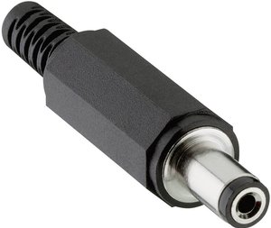 Wtyk zasilający niskonapięciowy Lumberg 1633 02, O 2.1 mm/5.5 mm, 4 A, 12 V, prosty