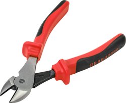Szczypce boczne wzmocnione TOOLCRAFT TO-7339077, 180 mm, 62 HRC, do warsztatu