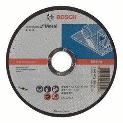 Tarcza tnąca prosta Bosch Accessories 2608603165 2608603165 125 mm 1 szt.