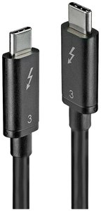 Kabel USB LINDY, USB 3.2 Gen1 (USB 3.0), Złącze męskie USB-C®, Złącze męskie USB-C®, 0.50 m