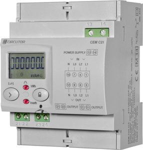 Licznik prądu trójfazowy Circutor CEM-C21-485-T1-MID