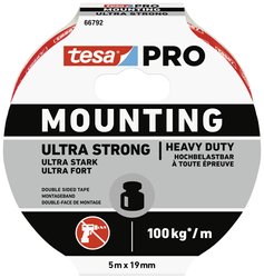 Taśma montażowa tesa  66792-00001-00 Mounting PRO Ultra Strong (D x S) 5 m x 19 mm 5 m 1 szt.