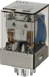 Seria 60.12 - przekaźnik przemysłowe z 2 zestykami przełącznymi Finder 60.12.9.024.0040 Przekaźnik uniwersalny