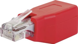 Przejściówka, adapter LAN RJ45 Schwaiger CKR01 531 [1x złącze żeńskie RJ45 - 1x złącze męskie RJ45]