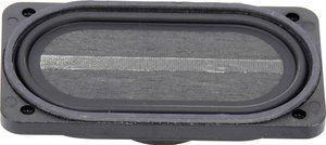 Visaton SC 5.9 FLX - 8 Ohm 5 cal 9 cm Głośnik szeroko pasmowy 4 W 8 Ω  Owalny, Drewniana membrana
