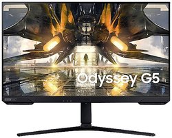Samsung Odyssey G5 S32AG520PU Monitor  EEK G (A - G) 81.3 cm (32 cal) 2560 x 1440 px 16:9 1 ms HDMI, DisplayPort, słuchawki (jack 3,5 mm) LCD (IPS)