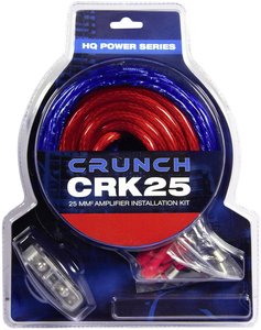 Zestaw do podpięcia wzmacniacza Car HiFi 25 mm² Crunch CRK25