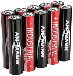 Bateria AAA/R03 Ansmann Industrial 1501-0009, 1.5 V, alkaliczno-manganowe, 10 szt.