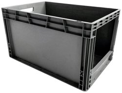 Skrzynka magazynowa VISO SPK 4632 AV (S x W x G) 400 x 320 x 600 mm szary 1 szt.