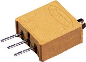 Trymer wieloobrotowy Vishay 64 W 1M, pionowy, 1 MOhm, 0,5 W,