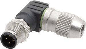 Złącze okrągłe M12 z szybkozłączem Harting HARAX® M12-S 21 01 140 5081 Ilość styków: 4 1 szt.