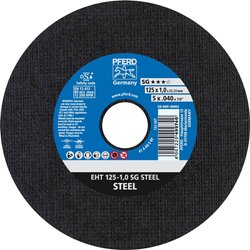 Tarcza tnąca prosta PFERD SG STEEL 61341082 125 mm 25 szt.