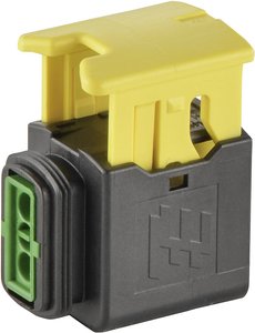 Obudowa złącza pin żeńskiego na kabel TE Connectivity HDSCS, MCP 3-1418448-1, automotive, piny: 3, 1 szt.