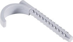 Uchwyt kablowy Jäger Direkt 743121   do montażu w ścianie, bez halogenów, bez krzemu, stabilność UV 1 szt.