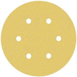Papier ścierny EXPERT C470 z 6 otworami do szlifierek mimośrodowych, 150 mm, G 120, 5 części. Papier ścierny ekscentryczny Bosch Accessories EXPERT C470 2608900817  5 szt.