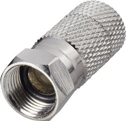 Wodoszczelny wtyk F,  Średnica kabla: 8.2 mm