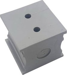 Przepust kablowy TRU COMPONENTS KT 2/3 TC-10329268, (D x S) 21 mm x 21 mm, elastomer, 1 szt.