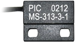 Płaska obudowa czujnika kontaktronowego MS-313-3 Kontaktron PIC MS-313-3, 10 W, 0.5 A