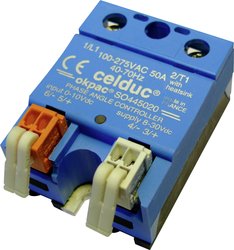 Przekaźnik SSR celduc® relais TC-GSR-1-25DD 110 A 480 V/AC, 480 V/DC  1 szt.