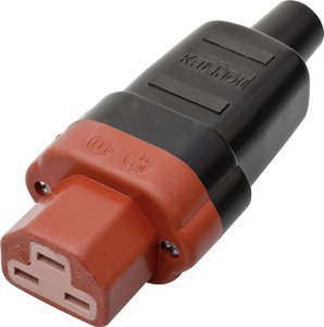 Złącze męskie IEC Kalthoff 444 444002, styki: 2 + PE, 250 V, 16 A, 1 szt.