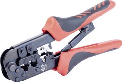 Grzechotkowe narzędzie do zaciskania wtyczek modułowych 6/8P Zaciskarka C.K T3852A