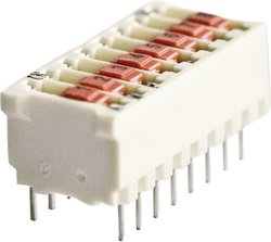Przełącznik DIP Tyco 5161390-1, 1pin, 0,16 A