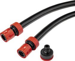 TOOLCRAFT  TO-6897045 13 mm 1/2 cala 1 szt. czarny Wąż ogrodowy 50 m
