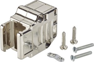 Obudowa złącza D-SUB FCI D-SUB 863093C09MLF, tworzywo sztuczne, metalizowane, 90 °, 1 szt.