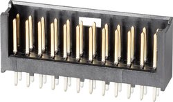 Listwa kołkowa, męska, standardowa TE Connectivity AMPMODU 280385-2, wire-to-board, piny: 16, 3 A, 1 szt.