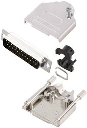 Zestaw listew męskich D-Sub MH Connectors MHDTZK25-DM25P-K, rzędy: 2, styki: 25, 180 °, 1 szt.
