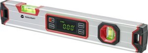 Cyfrowa poziomica z poziomicą i magnesem Poziomica cyfrowa TOOLCRAFT TO-7337448