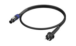 kabel Neutrik 1036410, 1.5 m, czarno-niebieski