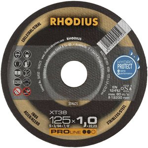 Tarcza tnąca prosta Rhodius XT38 205702 230 mm 1 szt.