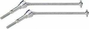 Wały Cardana 118 mm Reely, skala 1:10, metal, CVD, zestaw -2 szt.