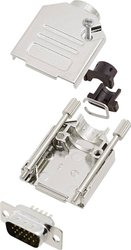 Zestaw listew męskich D-Sub encitech DTCK09-HDP15-K 6355-0062-01, rzędy: 3, styki: 15, 180 °, 1 zest.