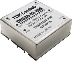 Przetwornica DC/DC, do PCB TDK-Lambda CCG30-48-15D CCG30-48-15D, DIP-6 (1x1 Brick), 30 W, 30 V, 1 A, 1 szt.