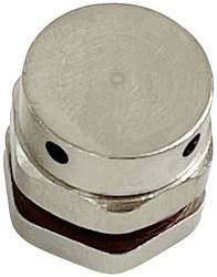 TRU COMPONENTS HX-BF-M10 Element kompensujący ciśnienie M10 mosiądz (niklowany) mosiądz 1 szt.