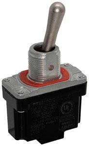 Przełącznik dźwigienkowy C & K Switches PT103SQQ, 1 x wł/wył/wł, 277 V/AC, 250 V/DC, 15 A, IP68, 1 szt.