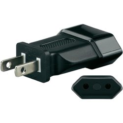 Przejściówka, adapter podróżny, wtyk USA - gniazdo EU (Goobay 95302)